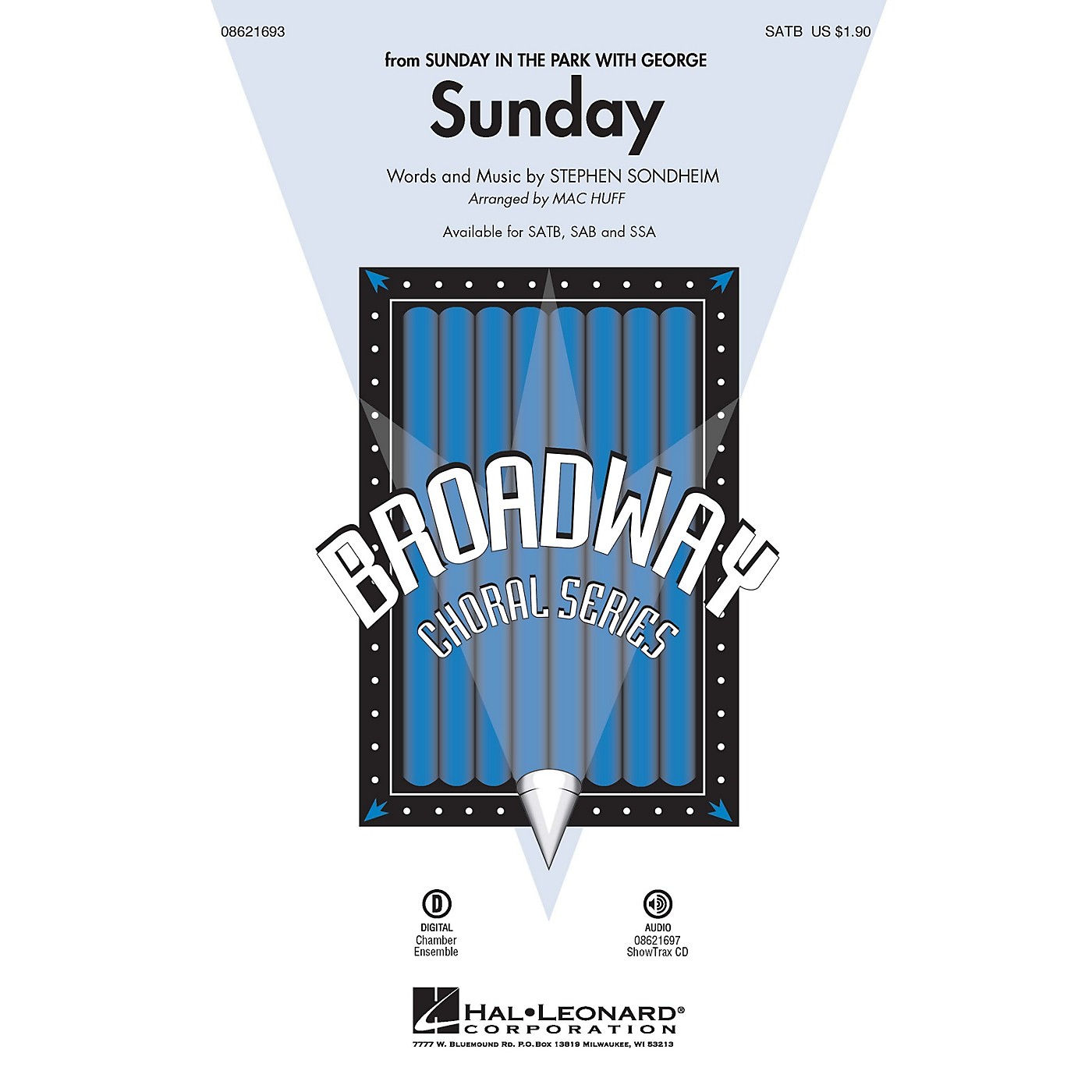 Hal Leonard Sunday (from Sunday in the Park with George) SATB arranged by Mac Huff thumbnail