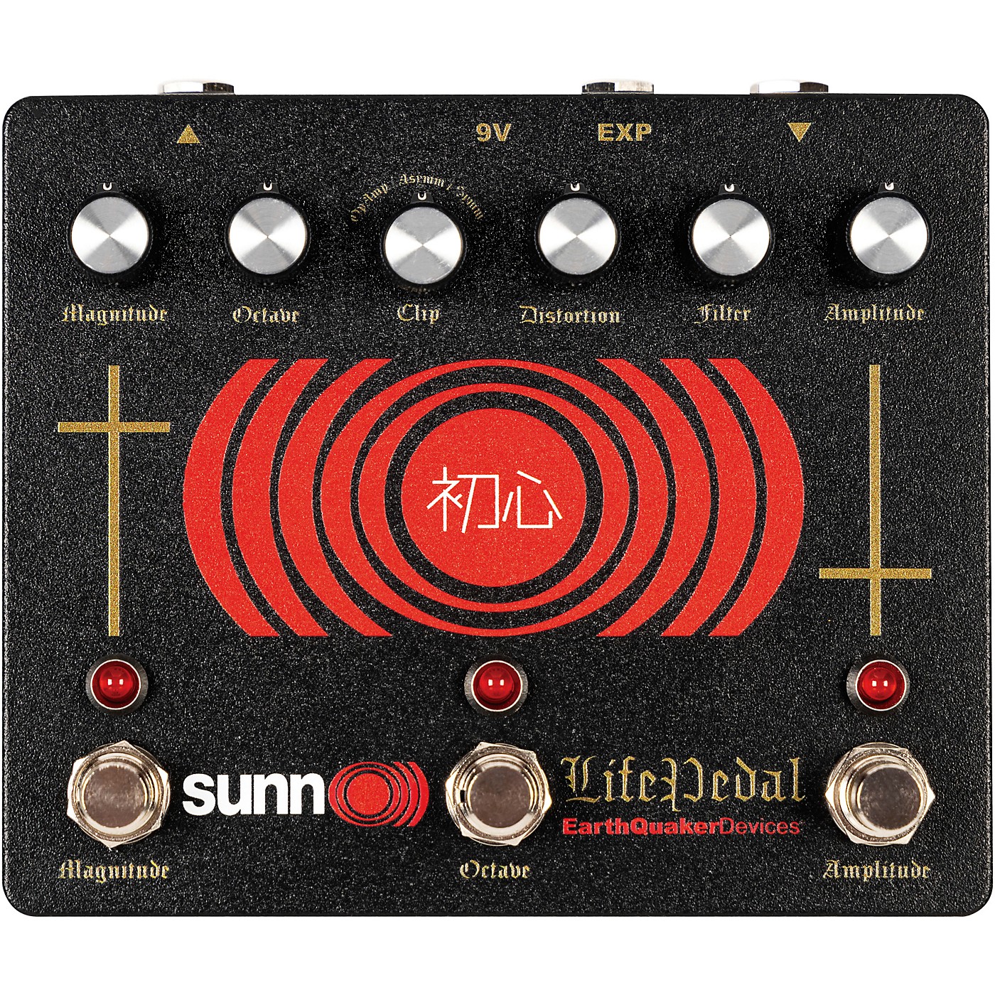 EarthQuaker Devices Sunn O))) Life Pedal V3 Distortion/Bendable Analog Octave Up/Booster Effects Pedal thumbnail