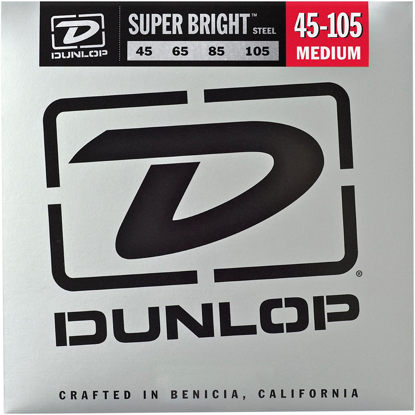 Dunlop Super Bright Steel Medium 4-String Bass Guitar Strings thumbnail