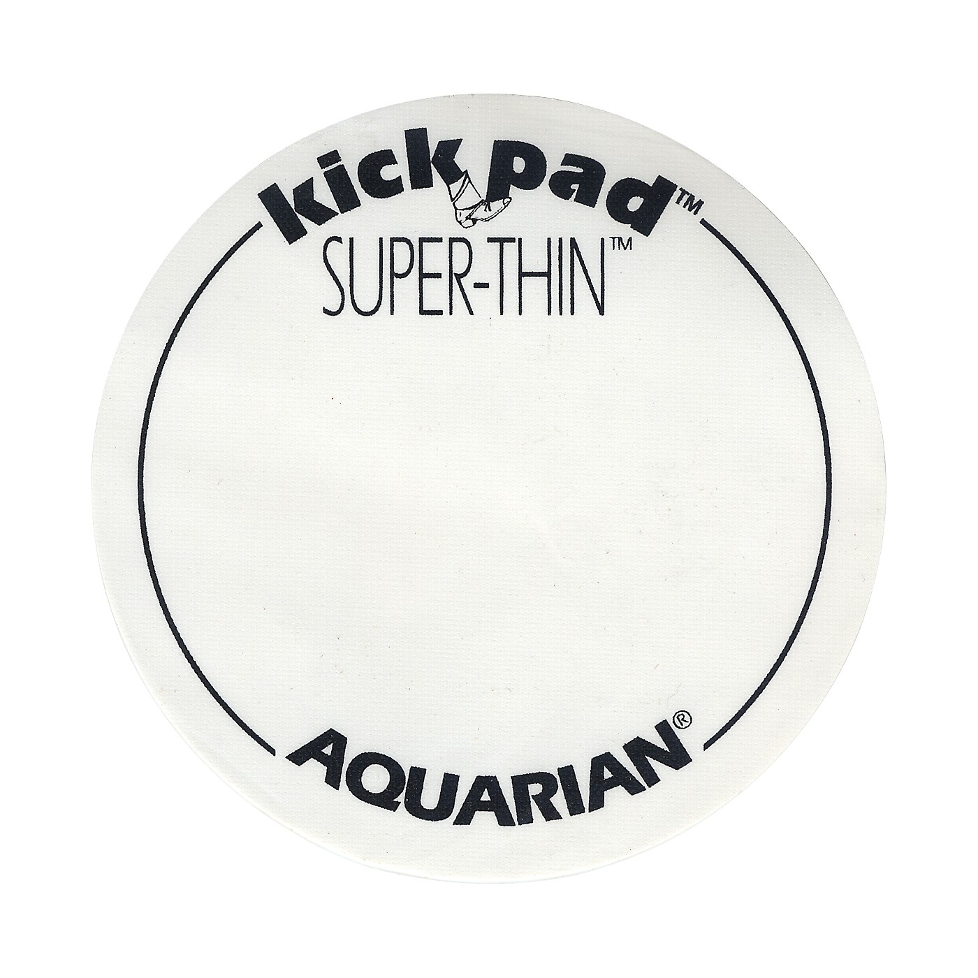 Aquarian Super-Thin Single Bass Drum Kick Pad thumbnail