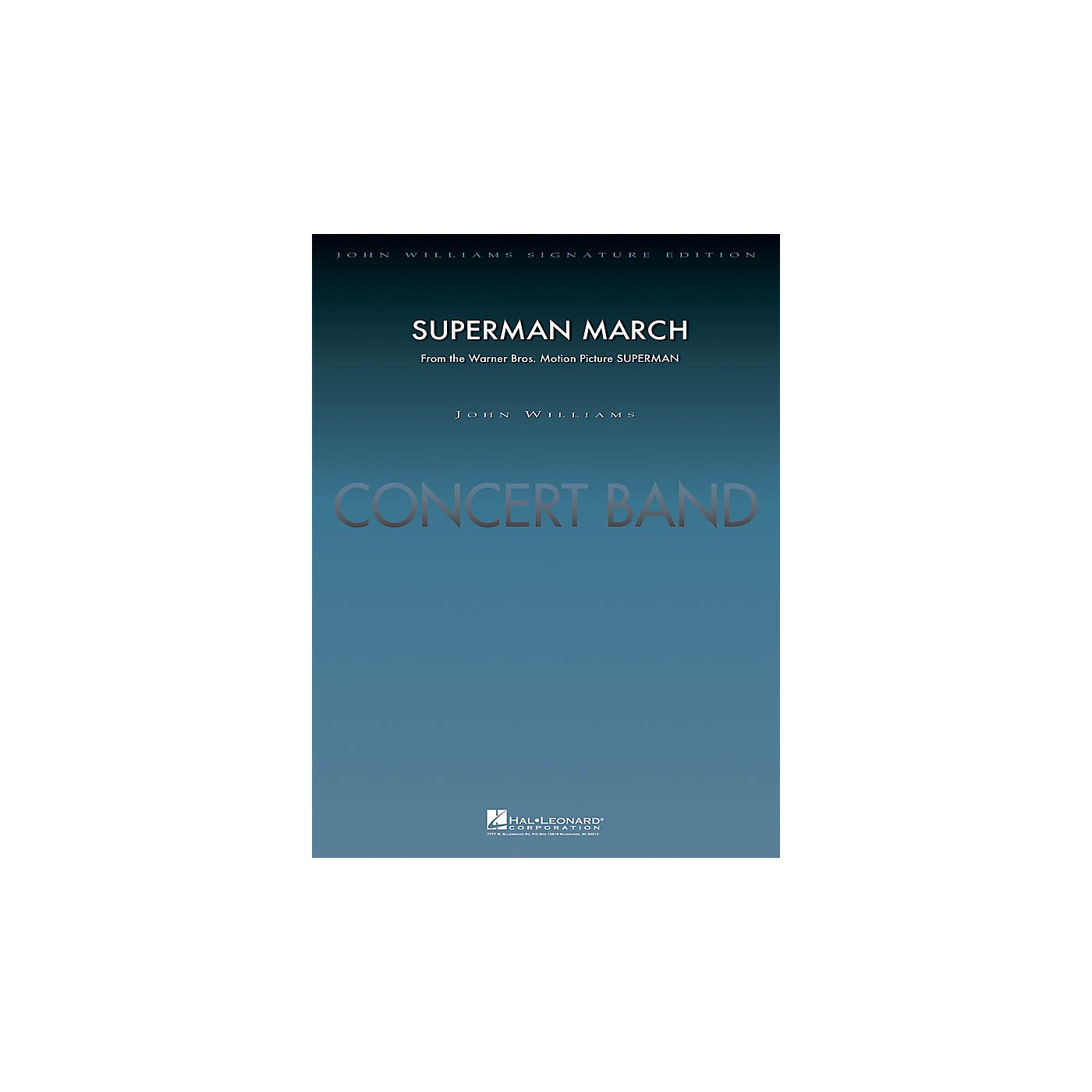 Hal Leonard Superman March (Score and Parts) Concert Band Level 5 Arranged by Paul Lavender thumbnail
