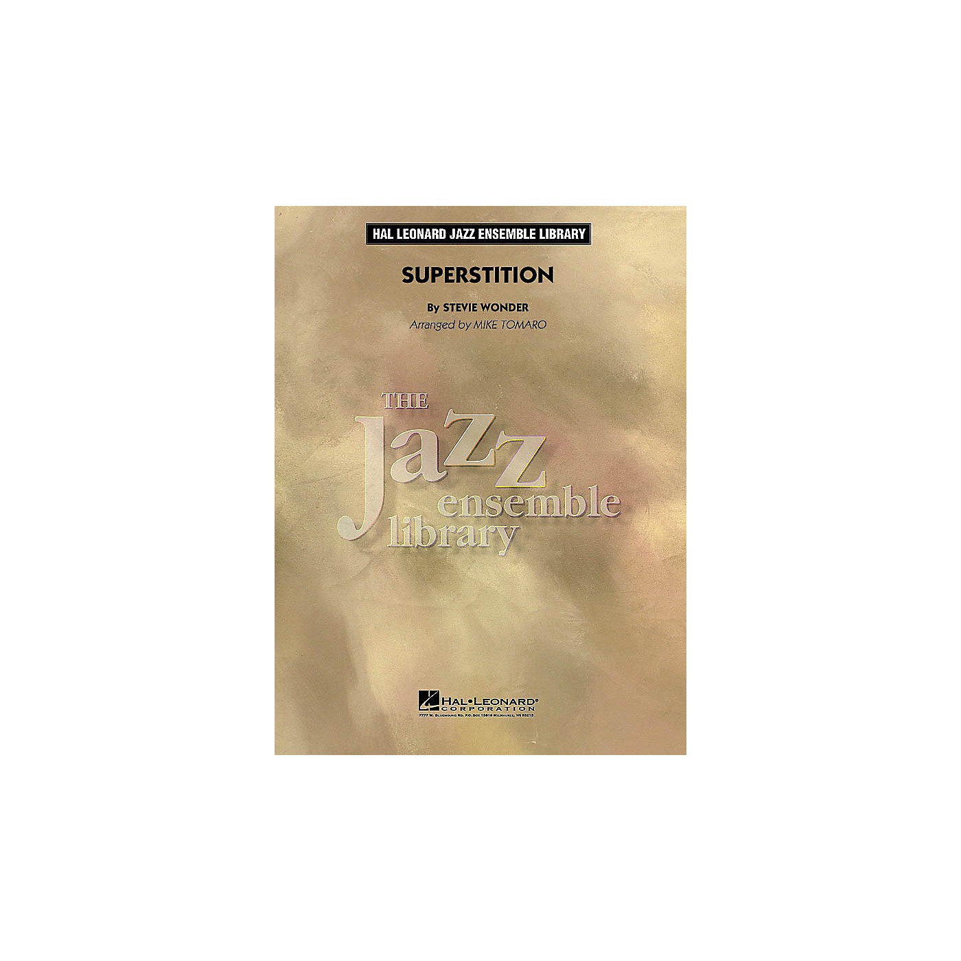 Hal Leonard Superstition Jazz Band Level 4 by Stevie Wonder Arranged by Mike Tomaro thumbnail