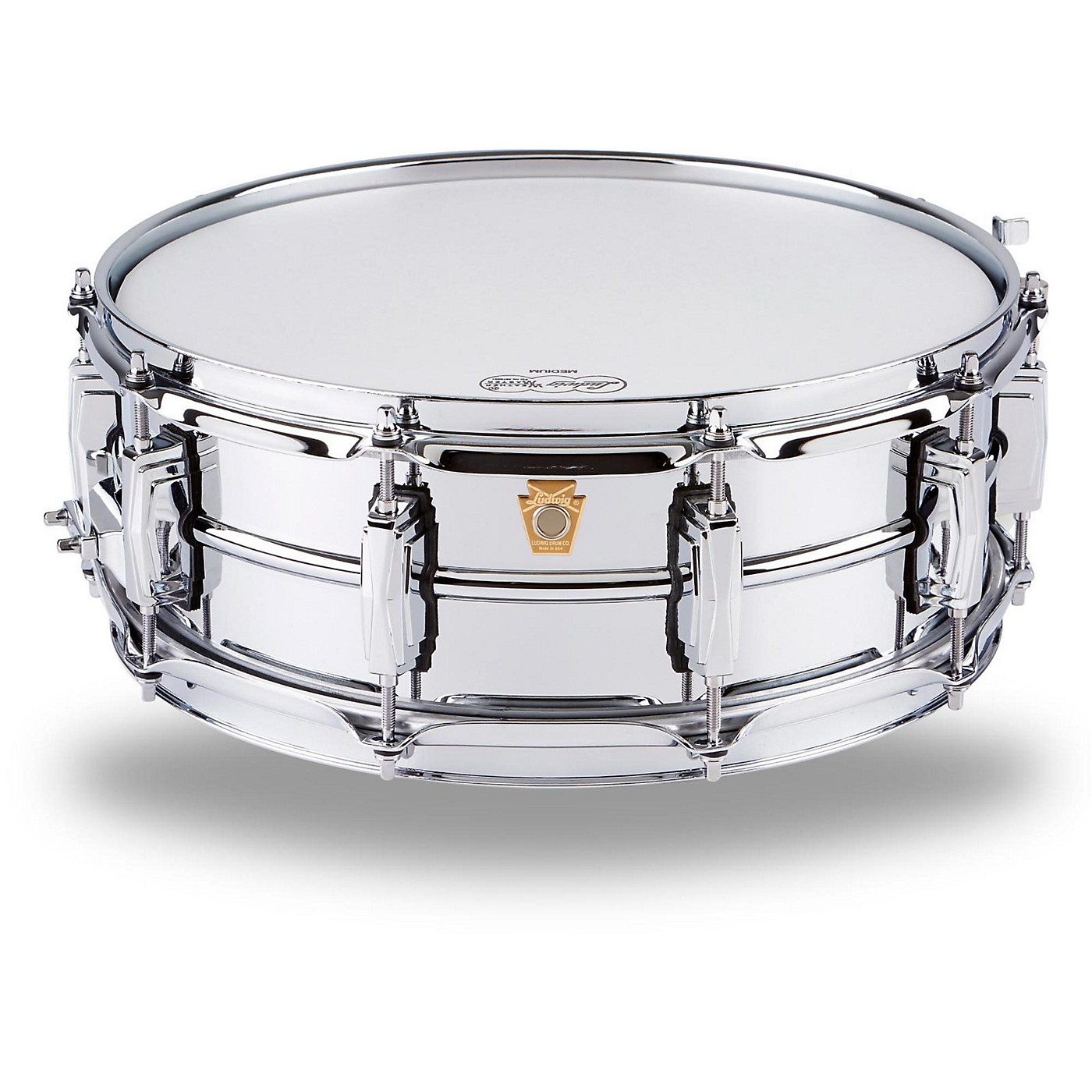 Ludwig Chrome 14 x 5 in. Supraphonic Snare Drum Woodwind & Brasswind