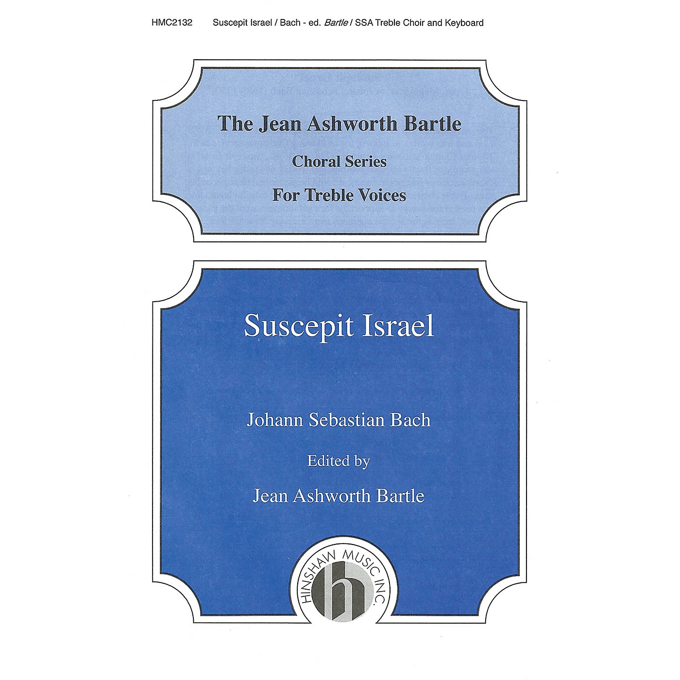 Hinshaw Music Suscepit Israel SSA composed by Johann Sebastian Bach thumbnail