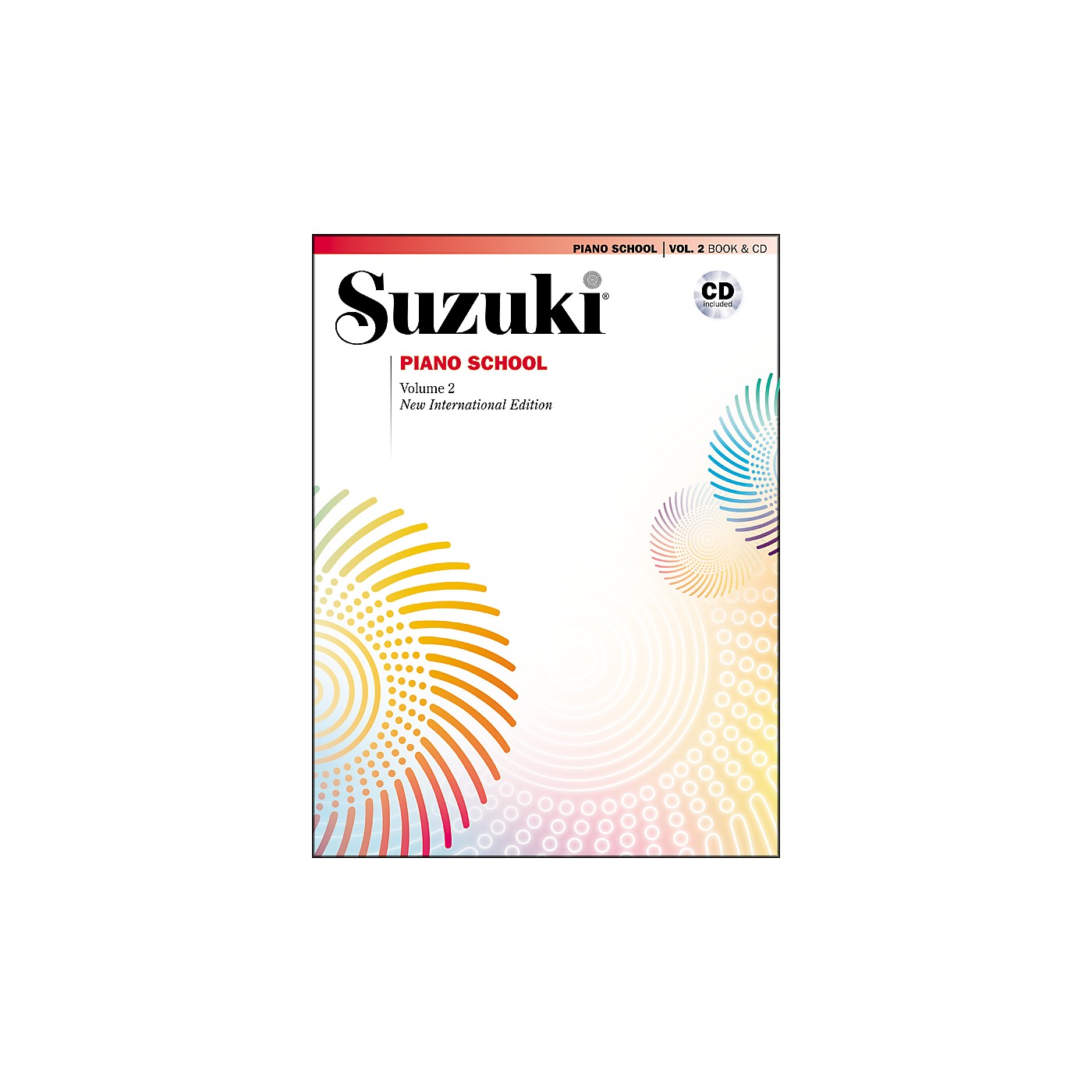 Suzuki Suzuki Piano School New International Edition Piano Book and CD Volume 2 thumbnail