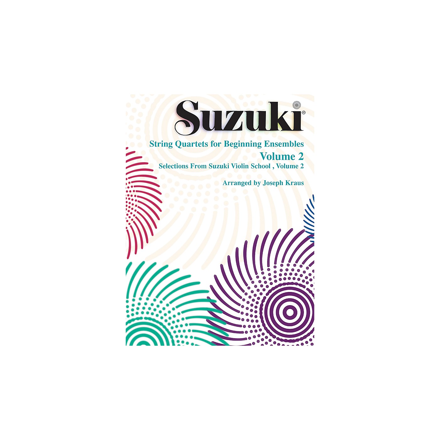 Alfred Suzuki String Quartets for Beginning Ensembles Volume 2 (Book