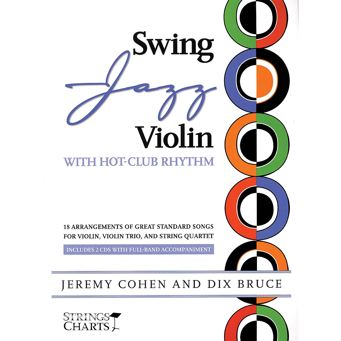 String Letter Publishing Swing Jazz Violin with Hot-Club Rhythm String Letter Publishing Softcover Audio Online by Jeremy Cohen thumbnail