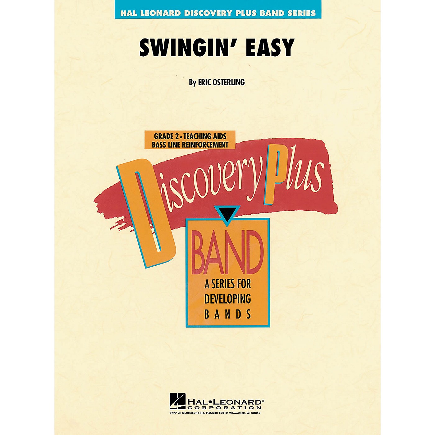 Hal Leonard Swingin' Easy - Discovery Plus Concert Band Series Level 2 arranged by Eric Osterling thumbnail