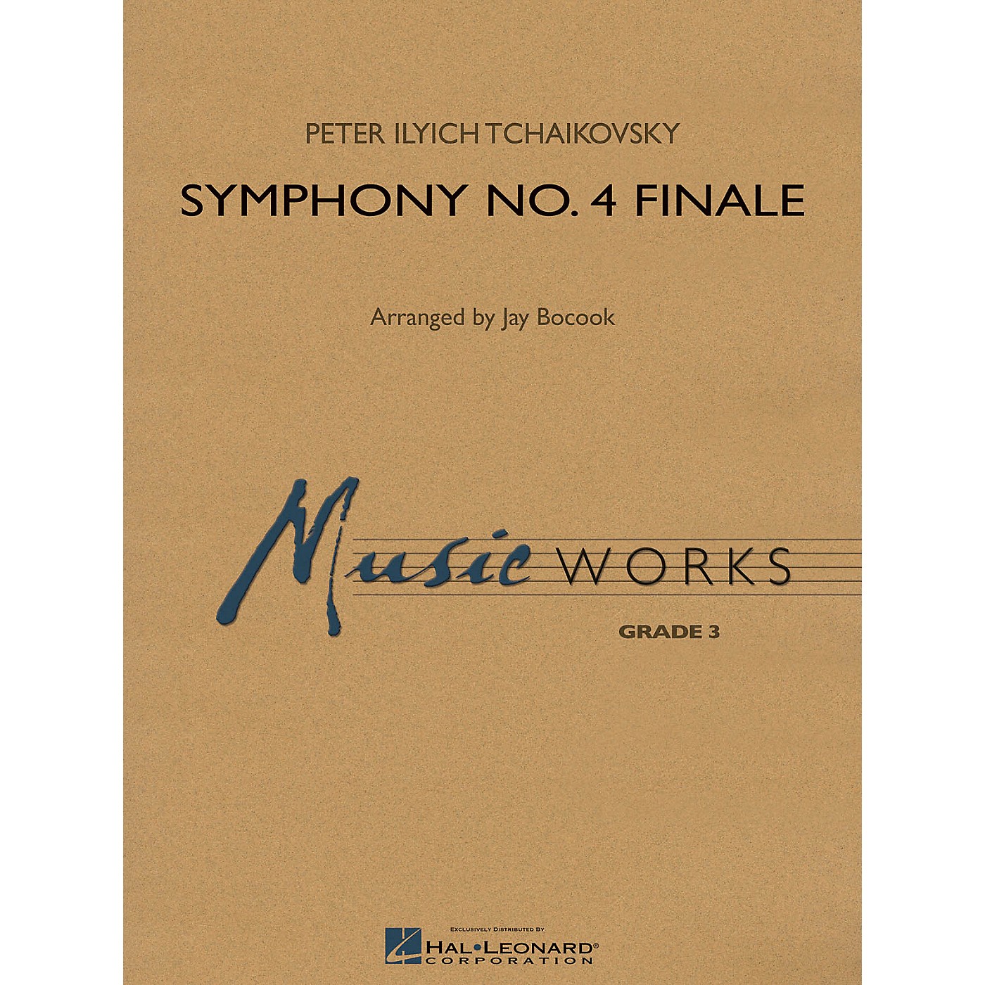 Hal Leonard Symphony No. 4 - Finale Concert Band Level 3 Arranged by Jay Bocook thumbnail