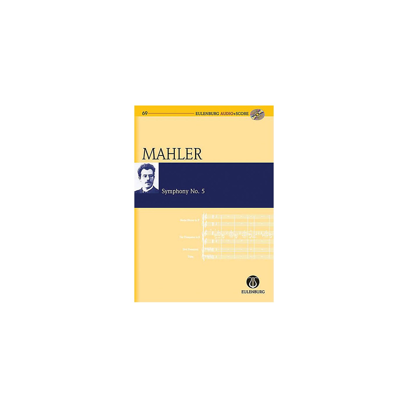 Eulenburg Symphony No. 5 (Study Score/CD) Eulenberg Audio plus Score Series Composed by Gustav Mahler thumbnail