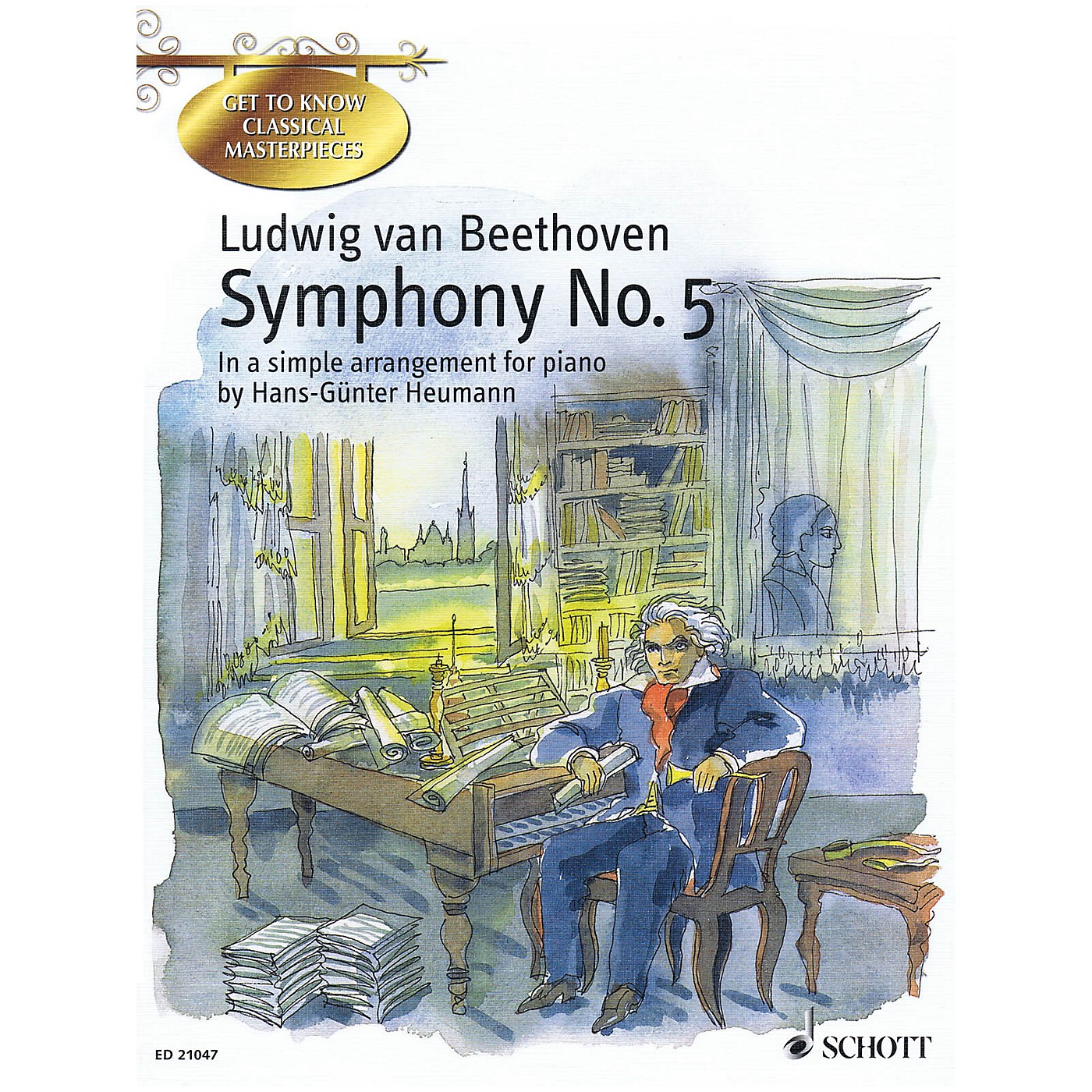 Schott Symphony No. 5 in C-minor, Op. 67 Schott Series Composed by Ludwig van Beethoven thumbnail