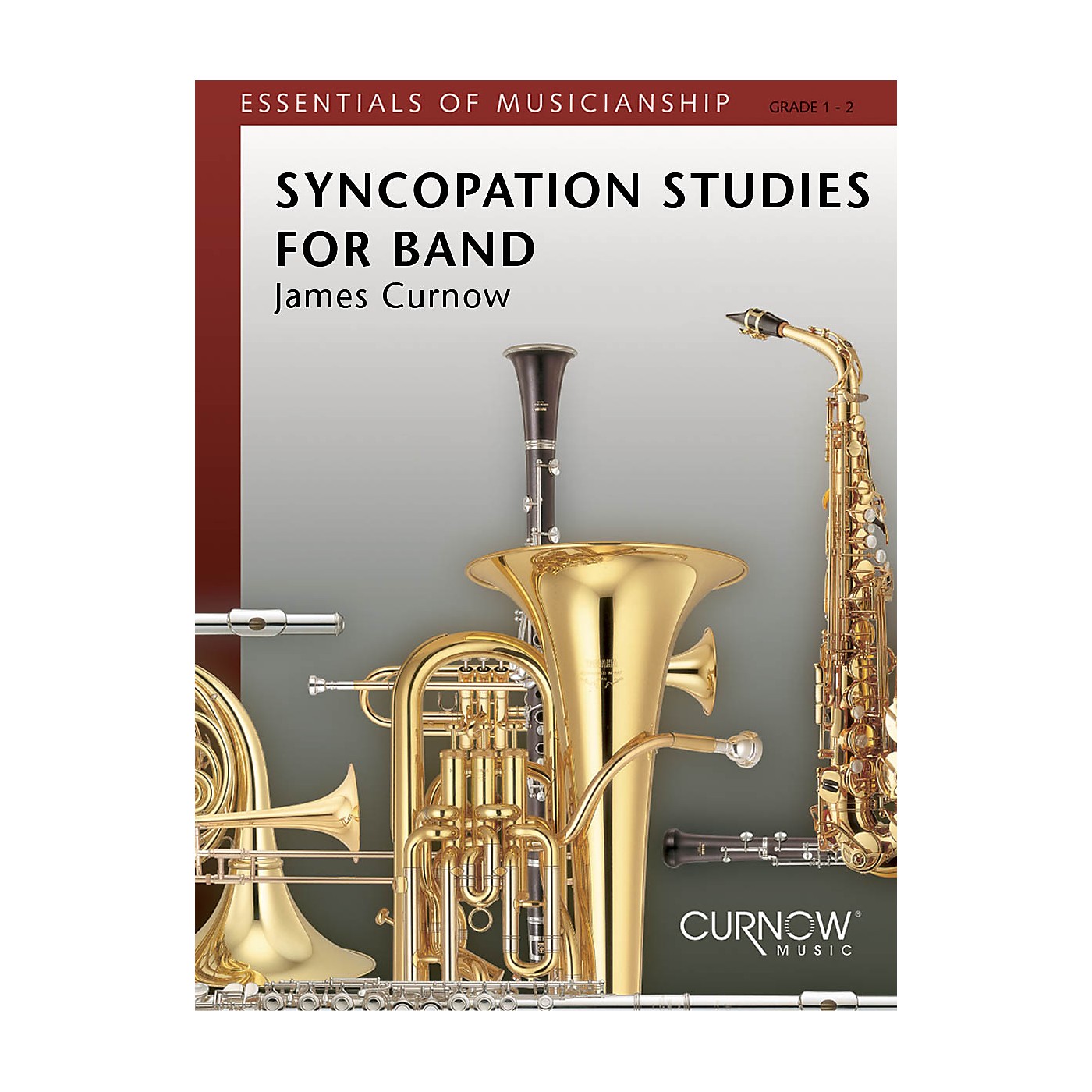 Curnow Music Syncopation Studies for Band (Grade 2 to 4 - Score and Parts) Concert Band Level 2-4 by James Curnow thumbnail