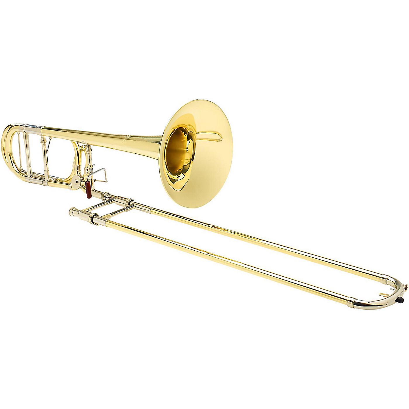 S.E. SHIRES TBQ30R Q-Series Professional F-Attachment Trombone Lacquer, Yellow Brass Bell thumbnail