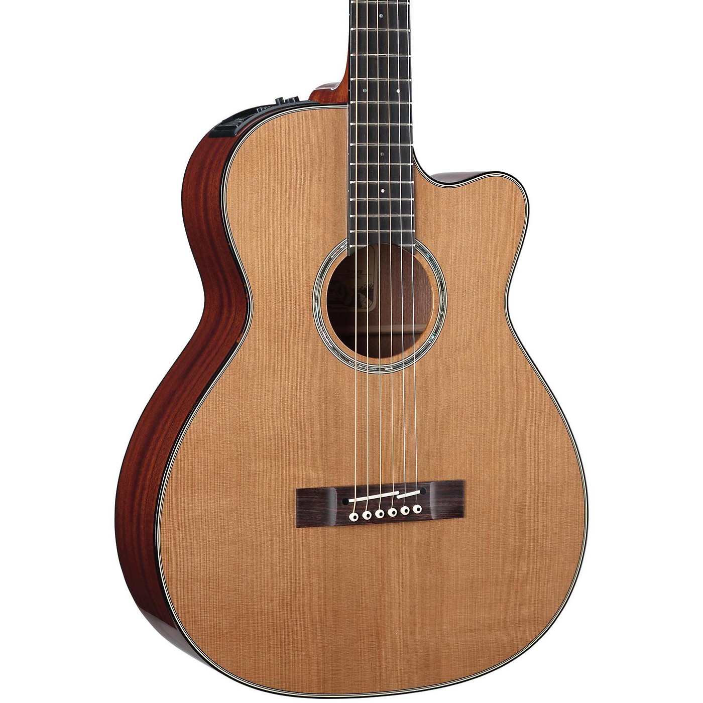 Takamine TF740FS OM Legacy Series Fingerstyle Acoustic-Electric Guitar ...