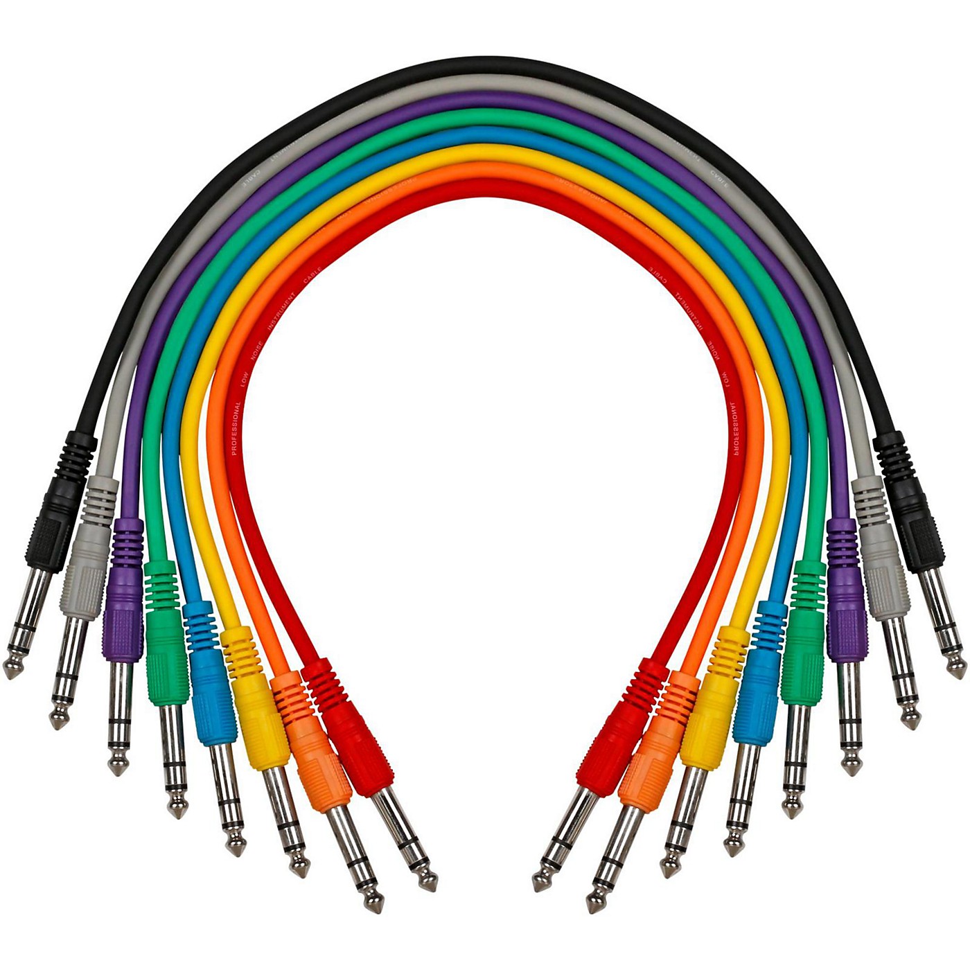 Live Wire TRS-TRS Straight-Straight Patch Cable 8-Pack thumbnail