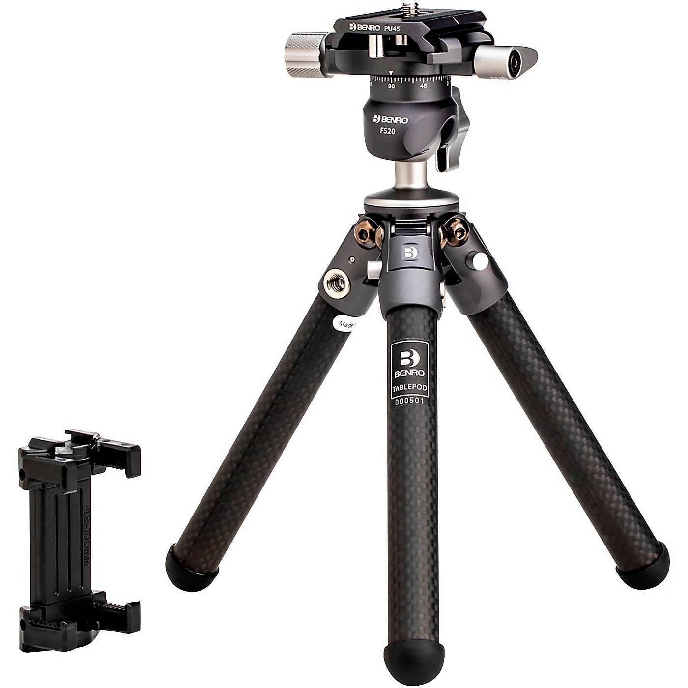 BENRO Tablepod Kit with Arca-Swiss style Camera Plate and Smartphone Adapter thumbnail