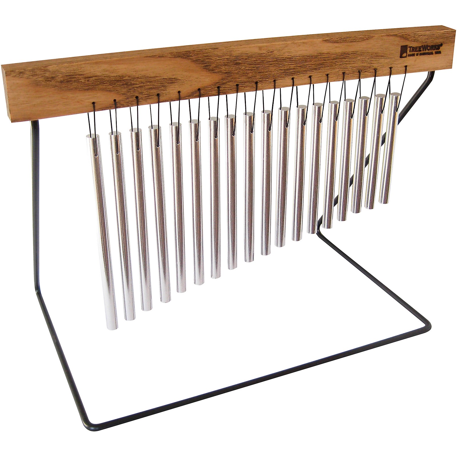 Treeworks Tabletop Chime with Steel Stand Woodwind & Brasswind