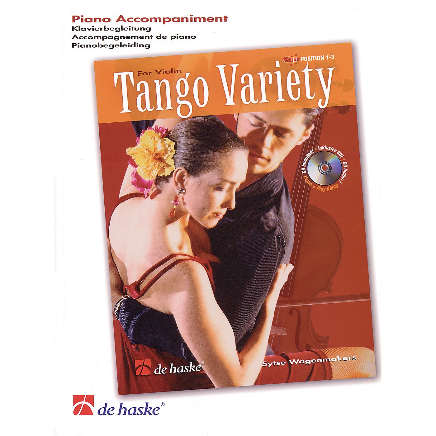 De Haske Music Tango Variety for Violin (Piano Accompaniment) De Haske Play-Along Book Series by Sytse Wagenmakers thumbnail