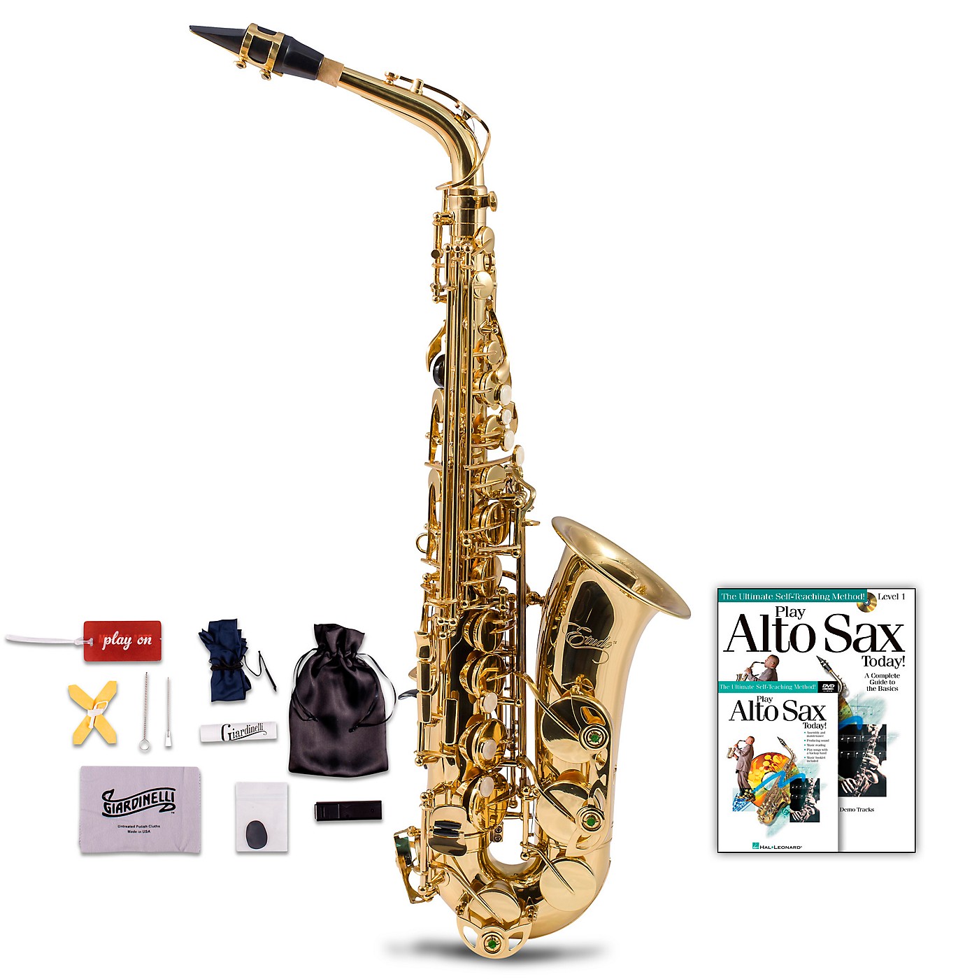 Etude Teach Yourself Alto Saxophone Kit Woodwind & Brasswind