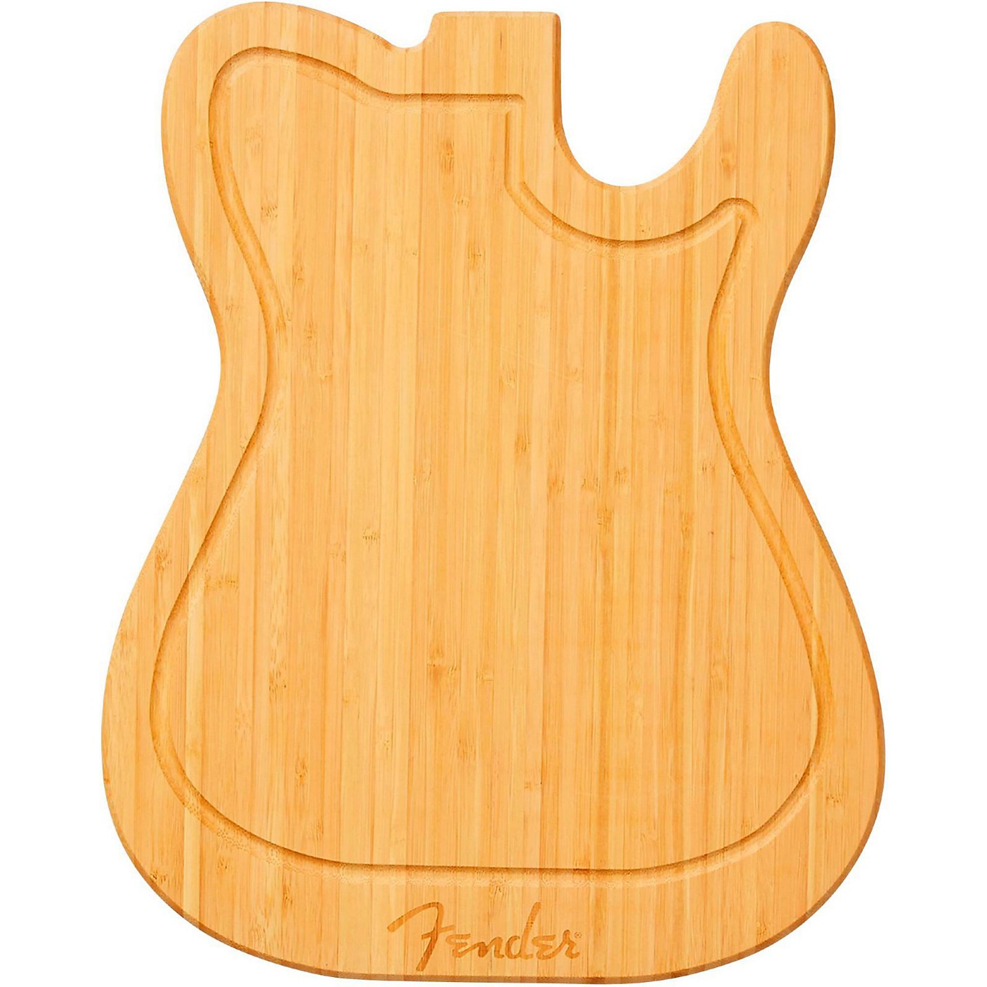 Fender Telecaster Bamboo Cutting Board thumbnail