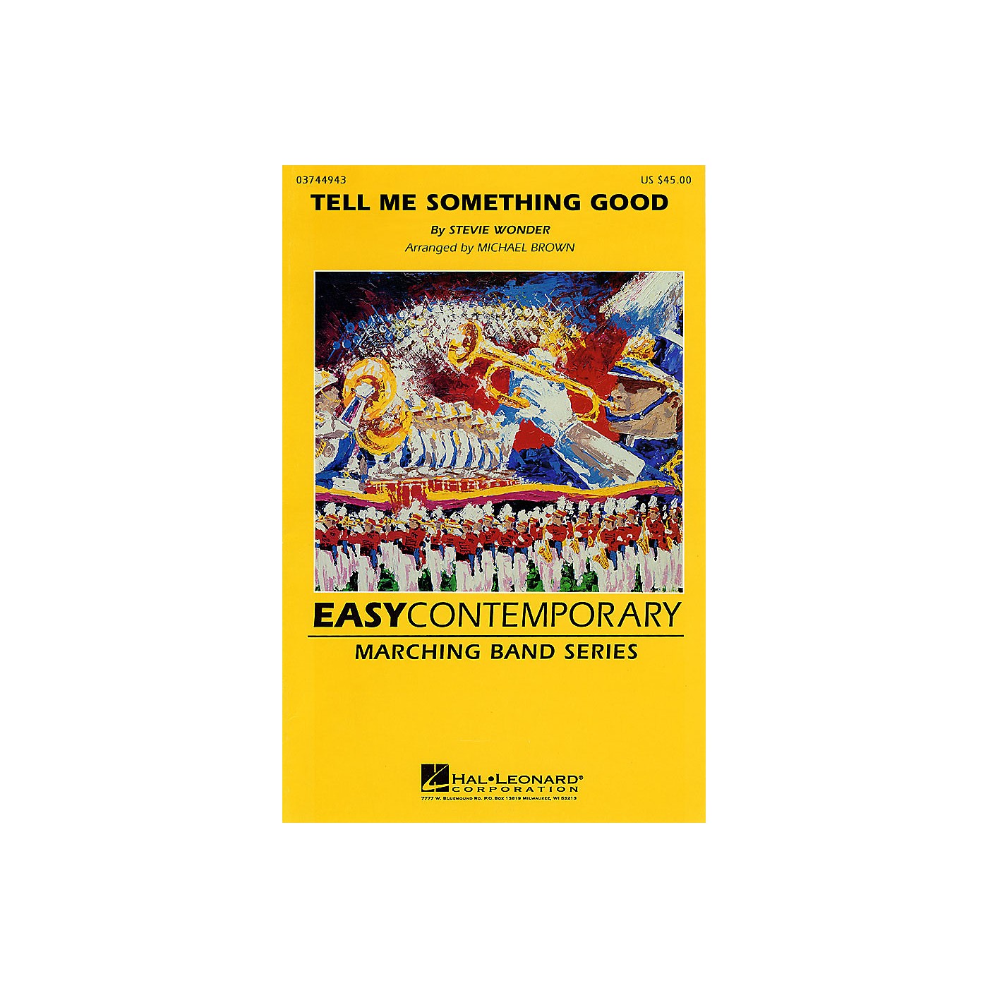 Hal Leonard Tell Me Something Good Marching Band Level 3 Arranged by