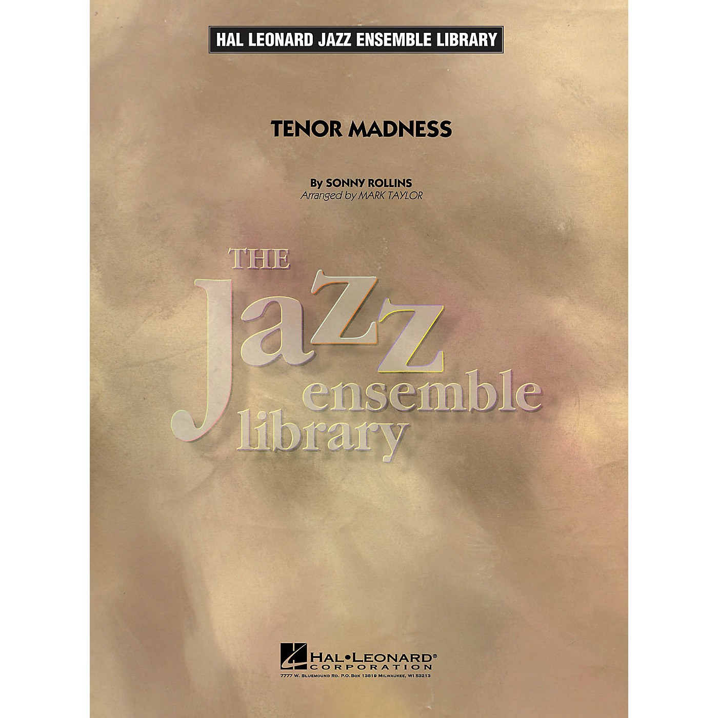 Hal Leonard Tenor Madness Jazz Band Level 4 Arranged by Mark Taylor thumbnail