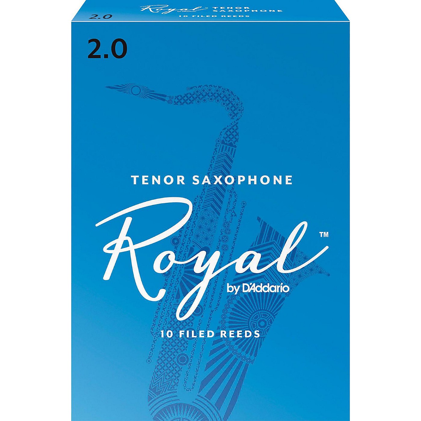 Rico Royal Tenor Saxophone Reeds, Box of 10 thumbnail