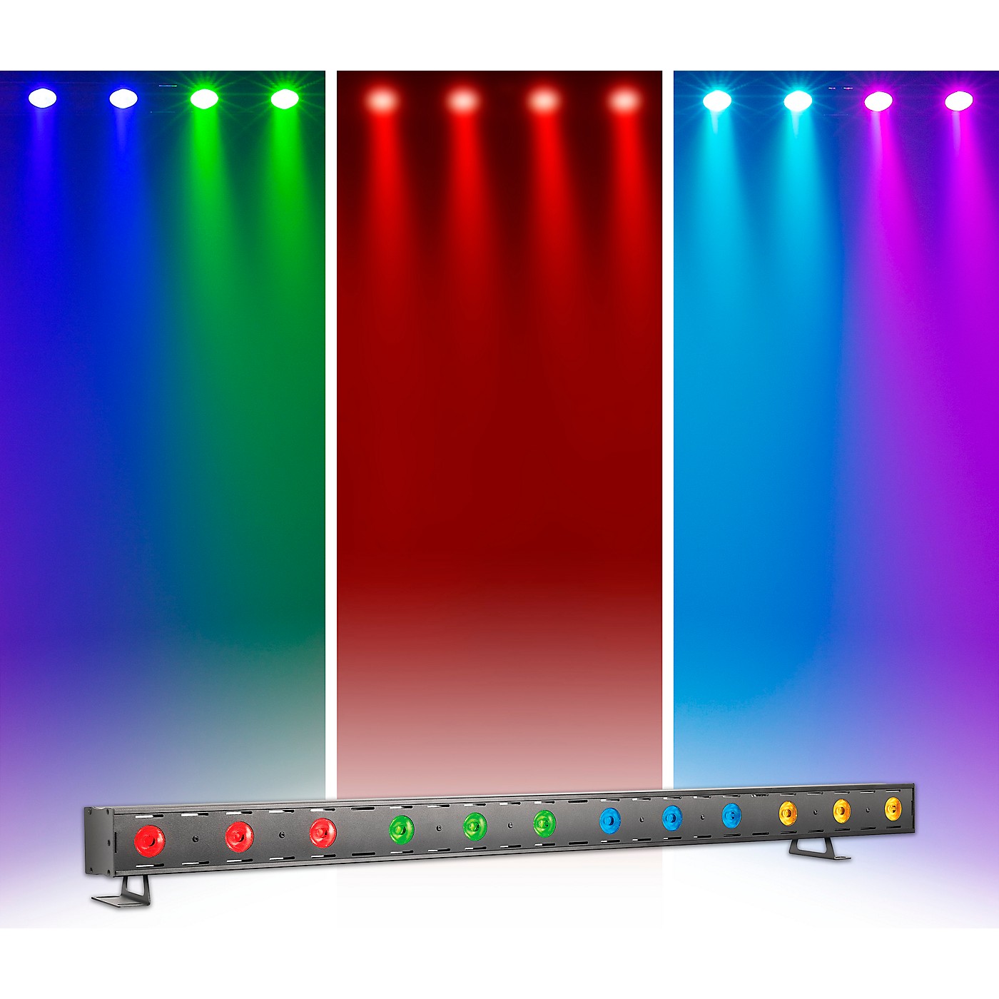 Venue Tetra Bar RGBA Linear Strip Wash Light With Four Color Zones thumbnail