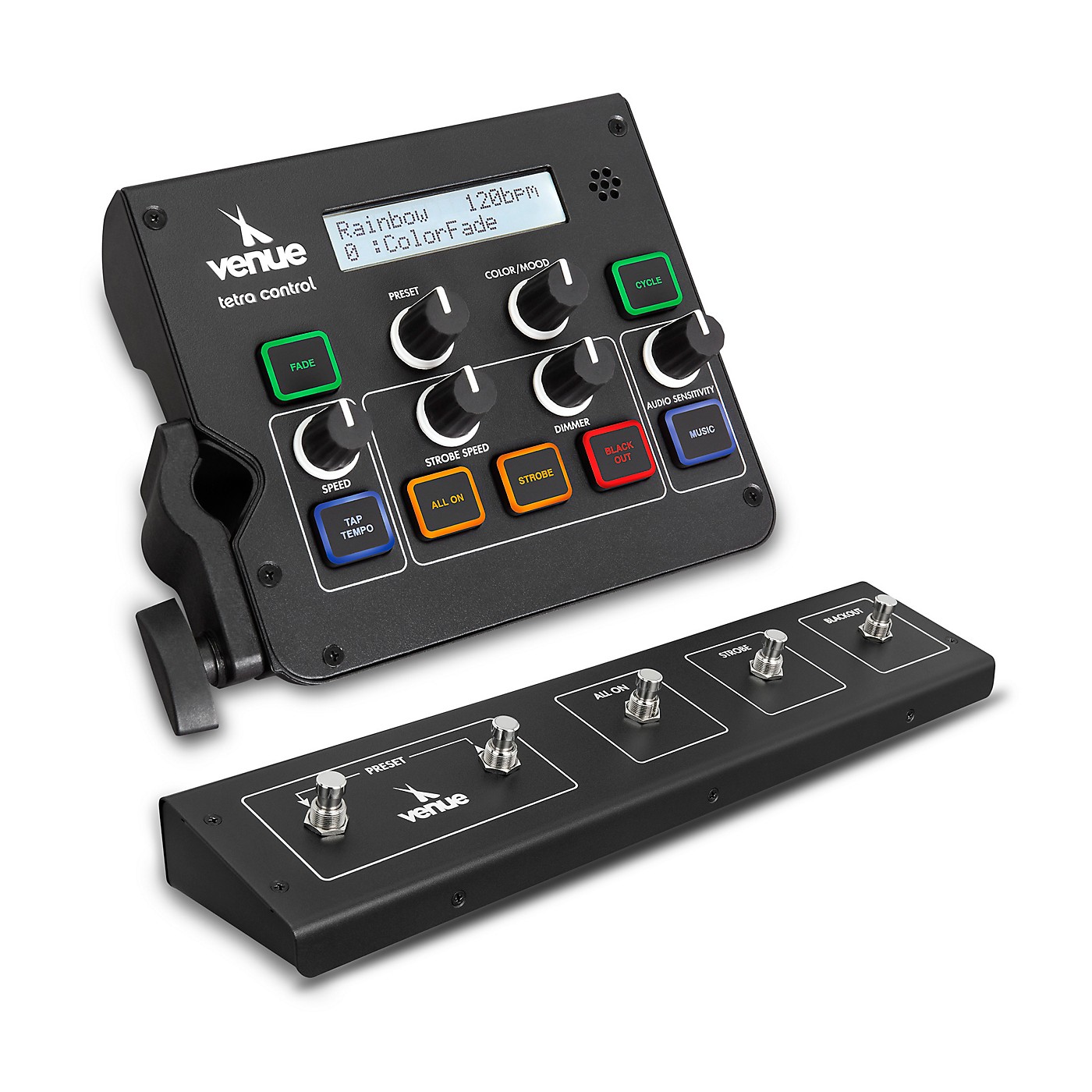 Venue Tetra Control Intuitive DMX Controller & Footswitch thumbnail