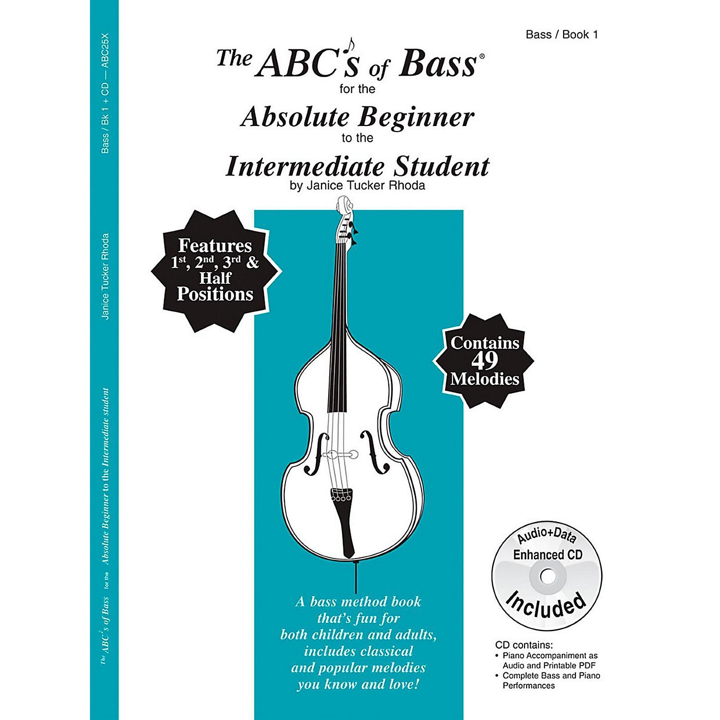 Carl Fischer The ABC's of Bass for the Absolute Beginner to the Intermediate Student Book with CD thumbnail