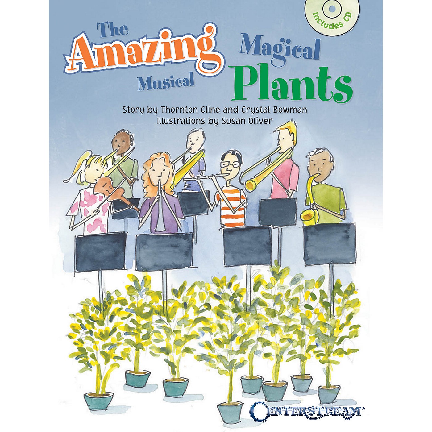 Centerstream Publishing The Amazing Magical Musical Plants Misc Series Softcover with CD thumbnail