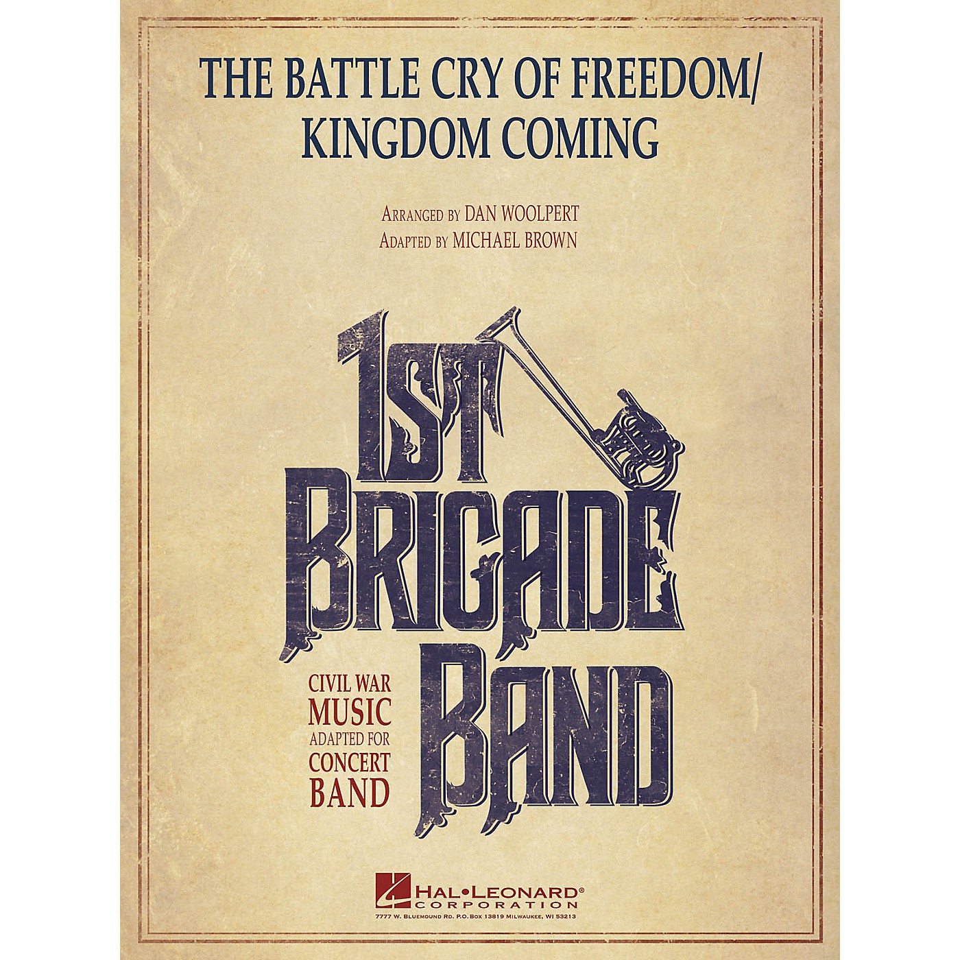 Hal Leonard The Battle Cry of Freedom/Kingdom Coming Concert Band Level 3-4 Arranged by Dan Woolpert thumbnail
