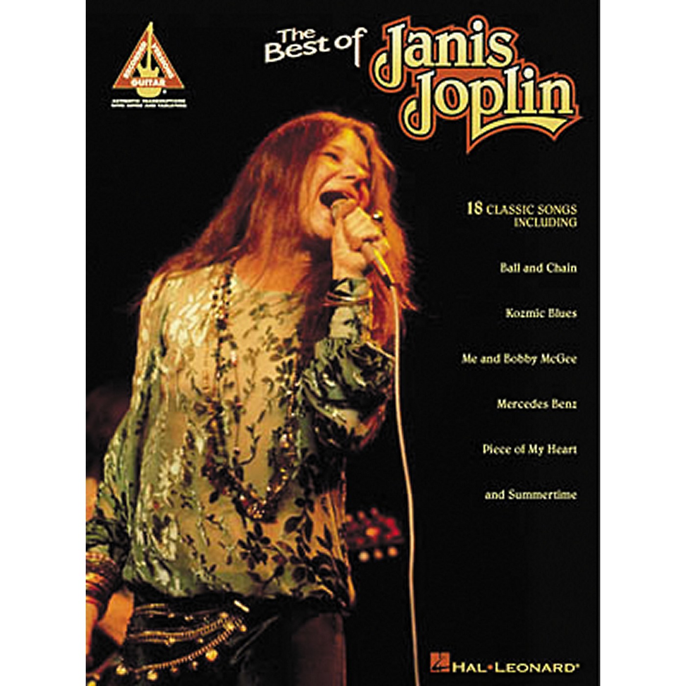 Hal Leonard The Best of Janis Joplin Guitar Tab Songbook thumbnail