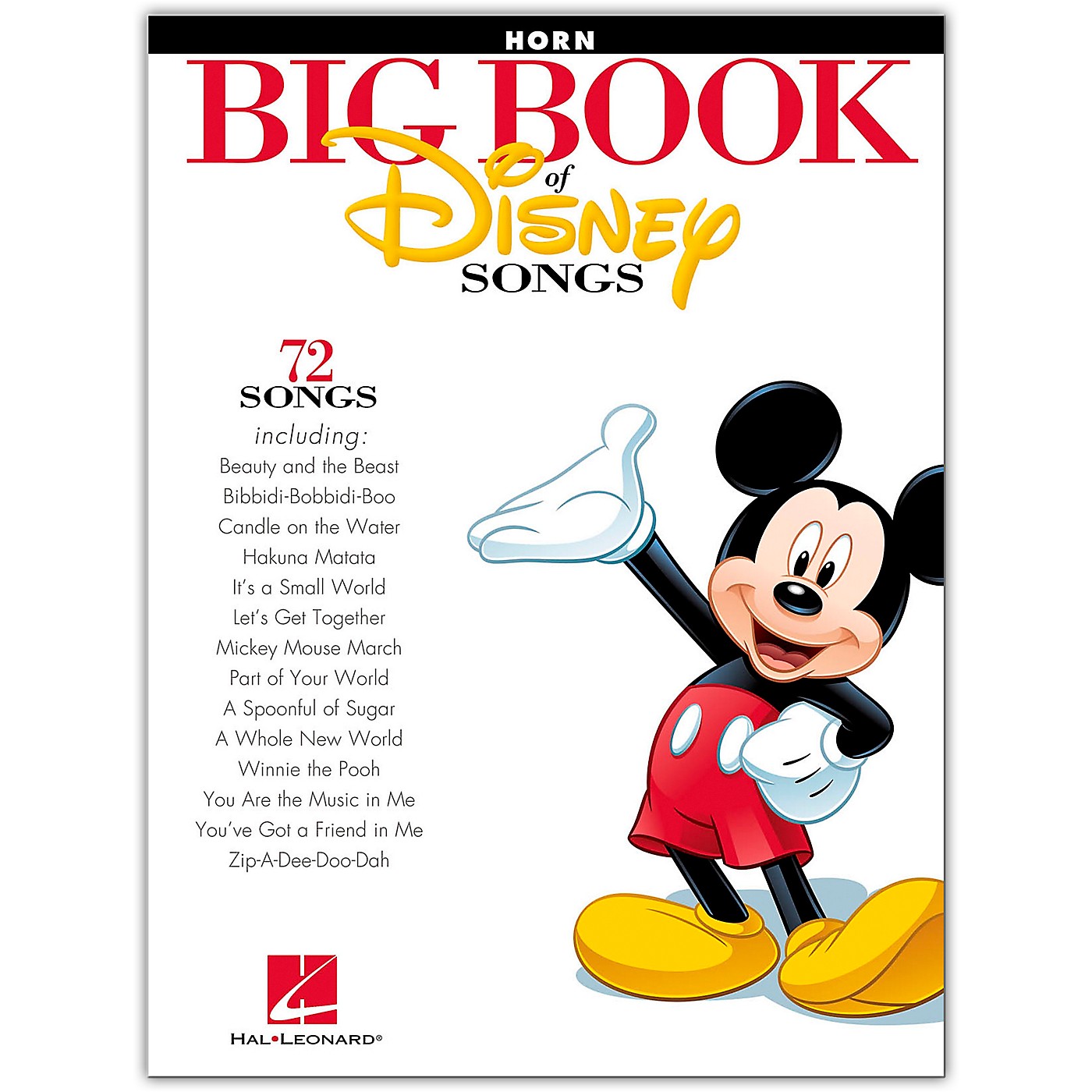Hal Leonard The Big Book Of Disney Songs–French Horn thumbnail