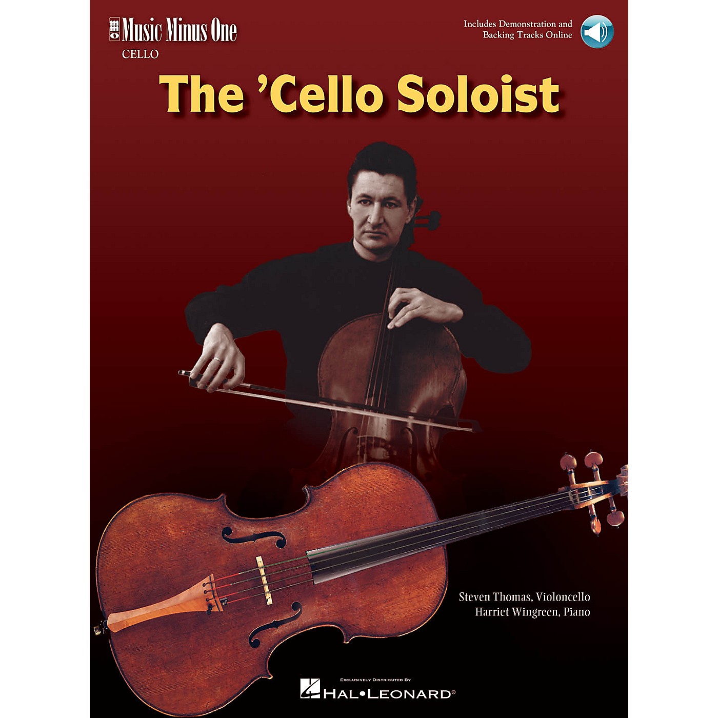 Music Minus One The Cello Soloist - Classic Solos for Cello and Piano Music Minus One Series Softcover Audio Online thumbnail