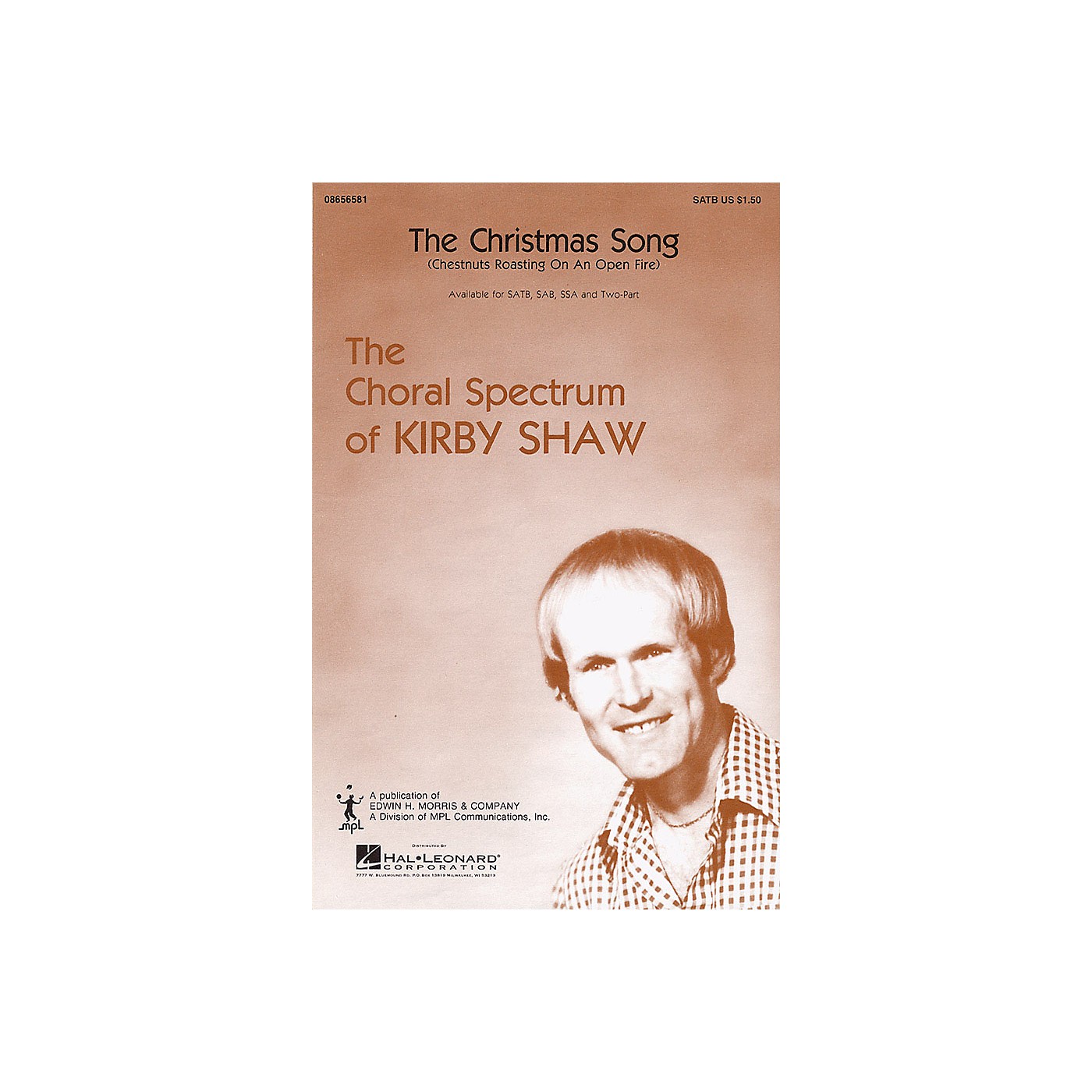 Hal Leonard The Christmas Song (SATB) SATB arranged by Kirby Shaw thumbnail