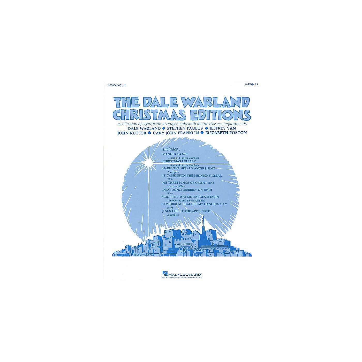 Hal Leonard The Dale Warland Christmas Editions (Vol. II) SATB arranged by Dale Warland thumbnail