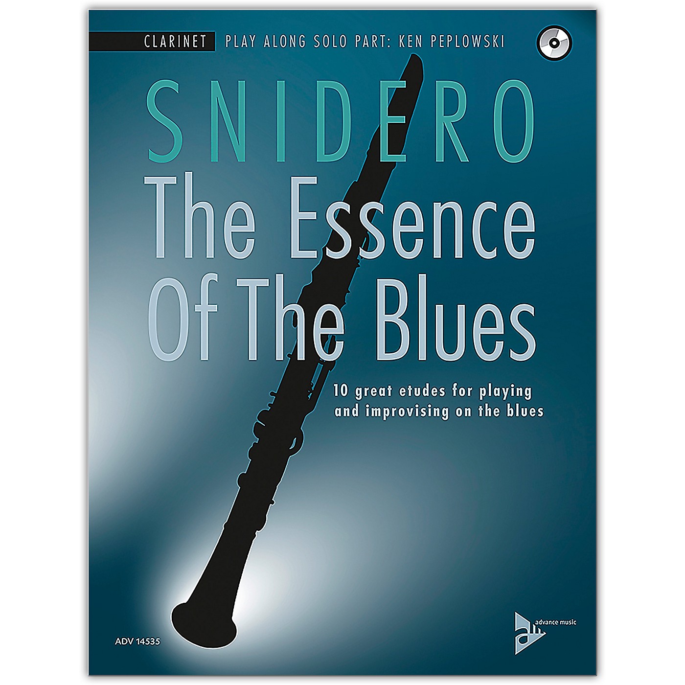 ADVANCE MUSIC The Essence of the Blues: Clarinet in B-flat Clarinet Book & CD thumbnail