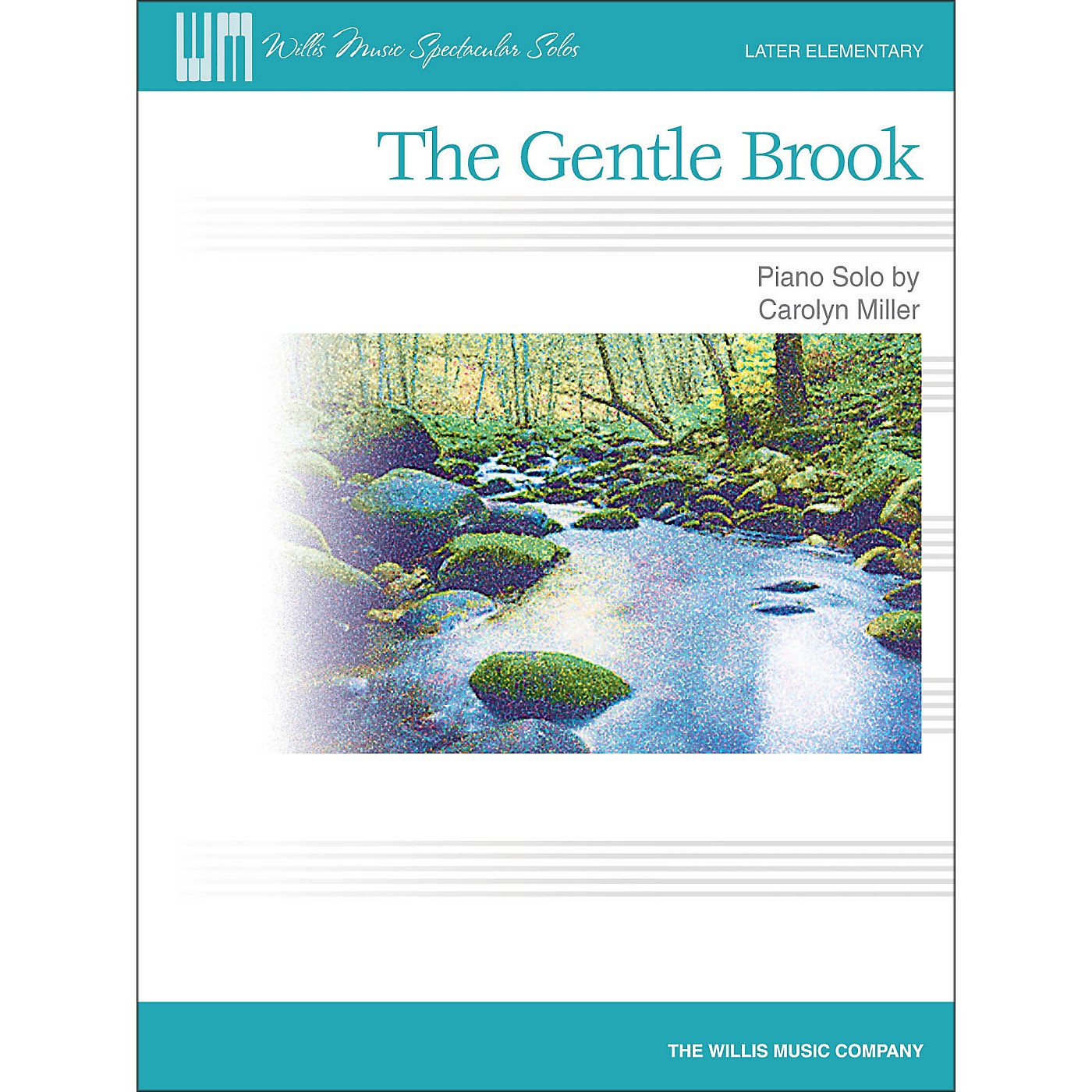 Willis Music The Gentle Brook - Later Elementary Piano Solo Sheet thumbnail