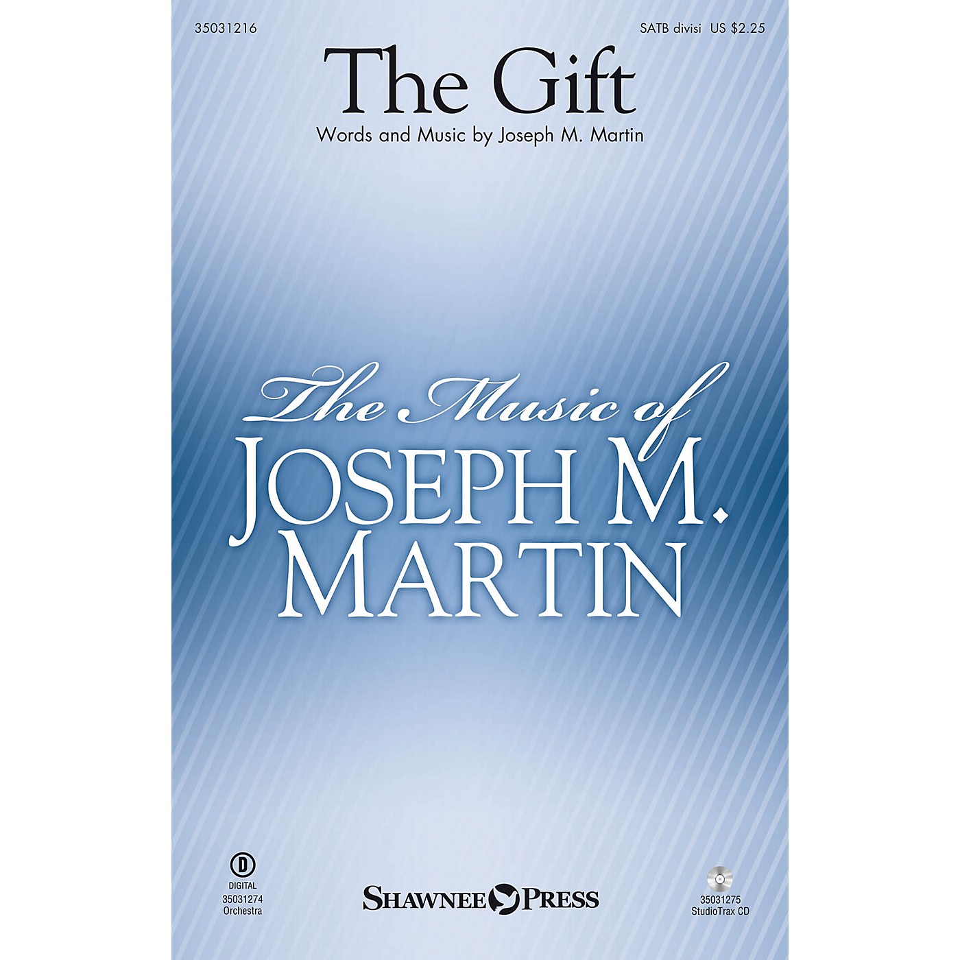 Shawnee Press The Gift Studiotrax CD Composed by Joseph M. Martin thumbnail