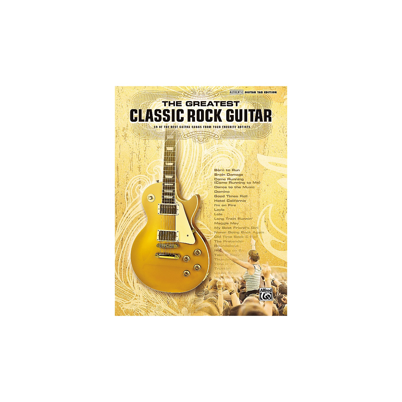 Alfred The Greatest Classic Rock Guitar Book thumbnail