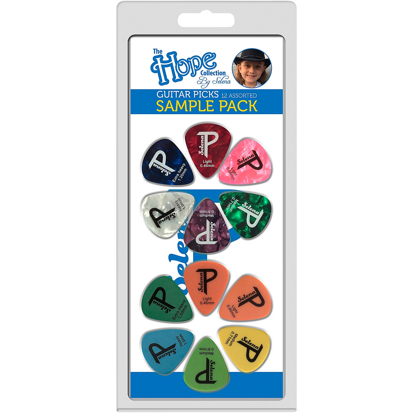 Perri's The Hope Collection Variety Guitar Pick Pack- 12pc thumbnail