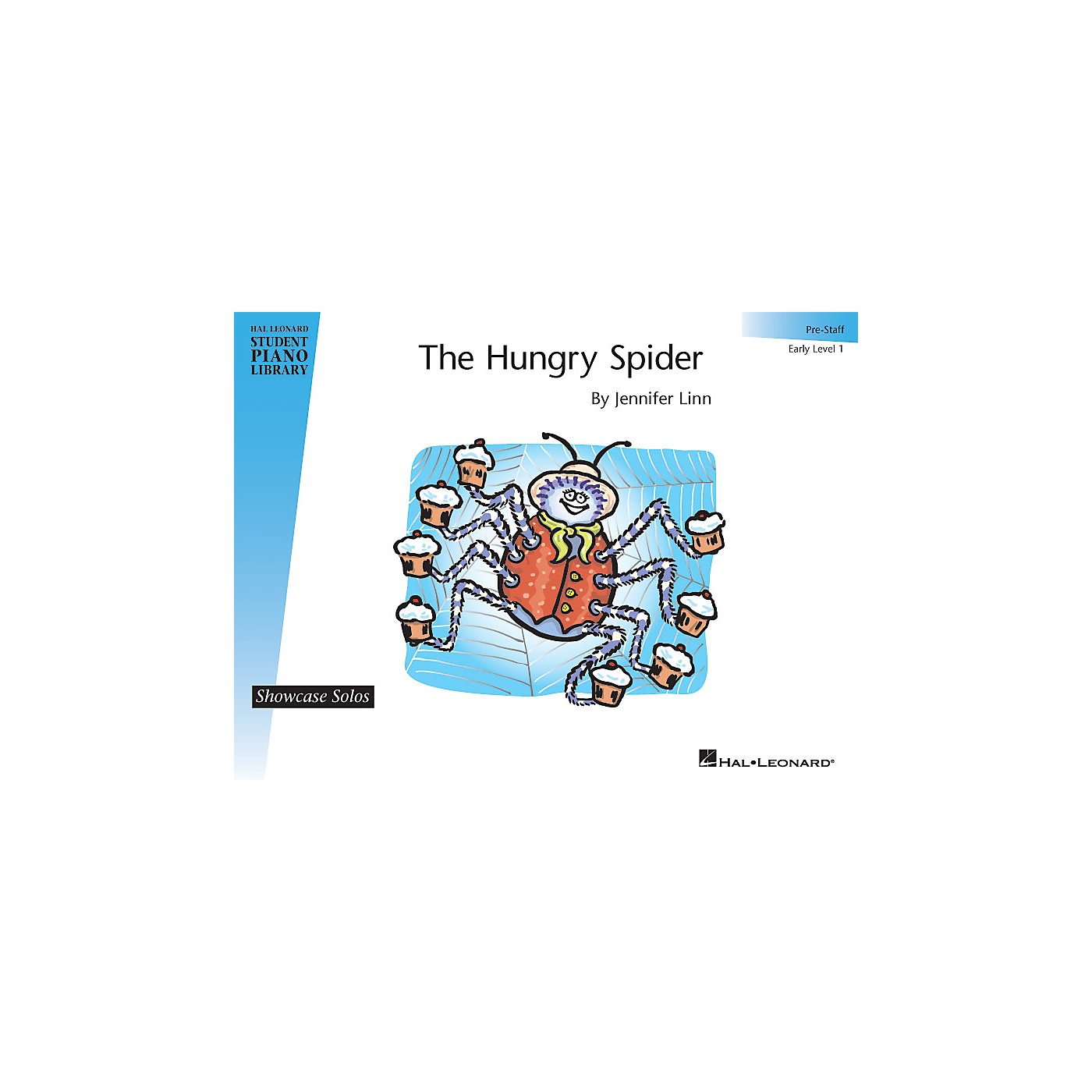 Hal Leonard The Hungry Spider Piano Library Series by Jennifer Linn (Level Early Elem (Pre-Staff)) thumbnail