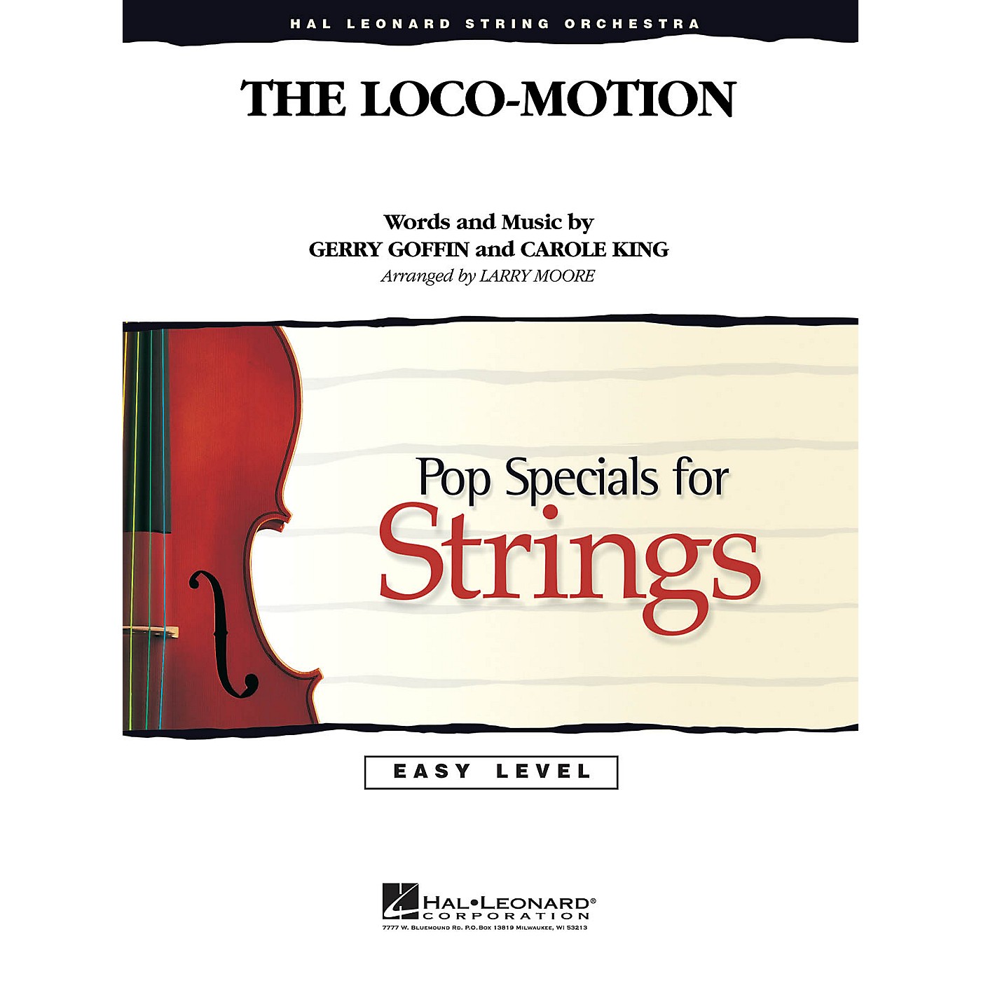 Hal Leonard The Loco-motion Easy Pop Specials For Strings Series by Little Eva Arranged by Larry Moore thumbnail