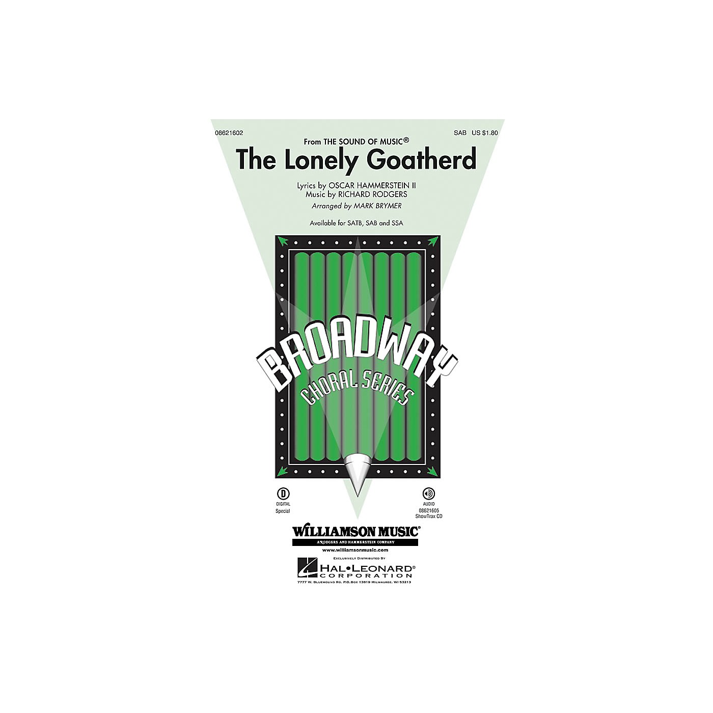 Hal Leonard The Lonely Goatherd (from The Sound of Music) SAB arranged by Mark Brymer thumbnail