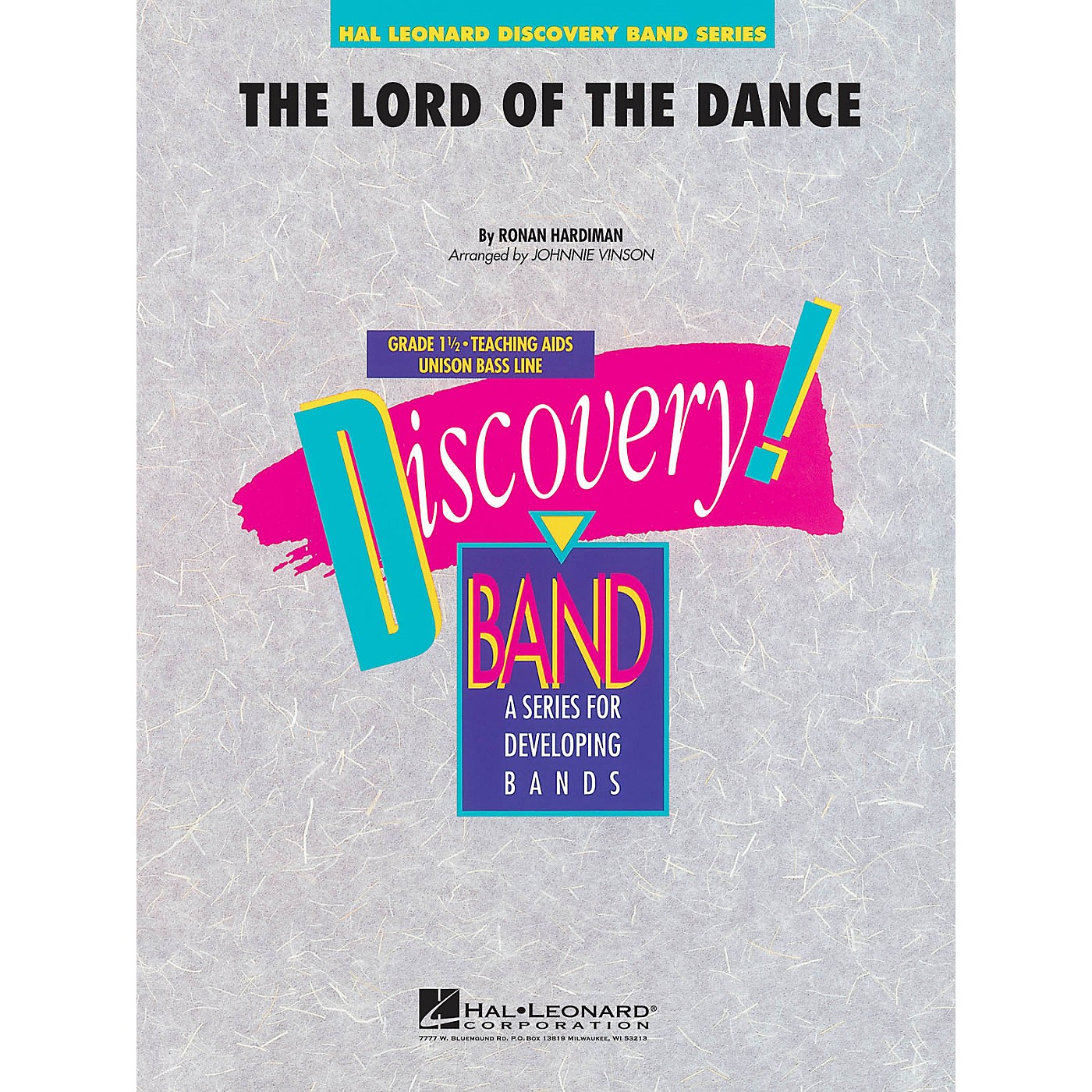 Hal Leonard The Lord of the Dance Concert Band Level 1.5 Arranged by Johnnie Vinson thumbnail
