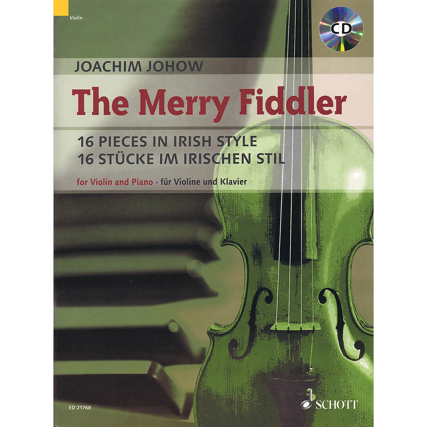 Schott The Merry Fiddler (16 Pieces in Irish Style) String Series Softcover with CD thumbnail