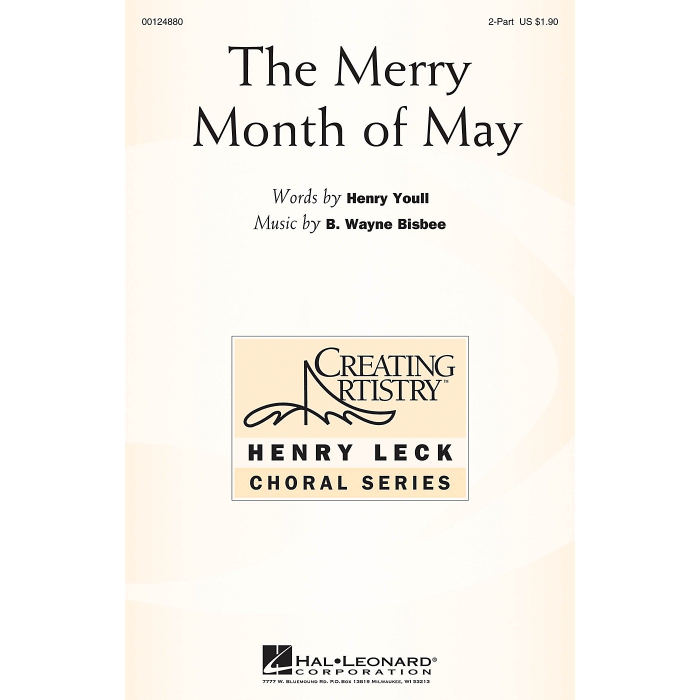Hal Leonard The Merry Month of May 2-Part composed by B. Wayne Bisbee thumbnail