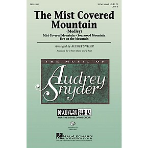 Hal Leonard The Mist Covered Mountain (Medley) 3-Part Mixed arranged by ...