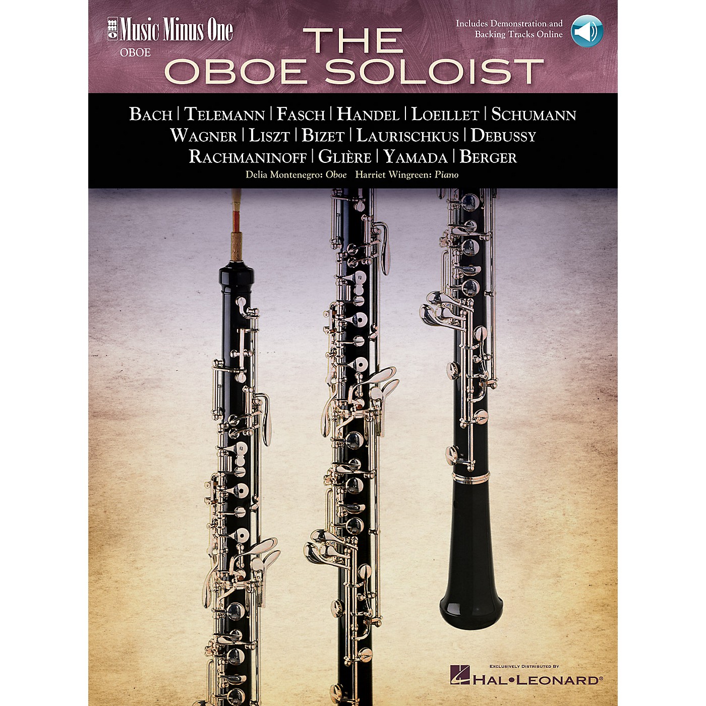 Music Minus One The Oboe Soloist (2-CD Set) Music Minus One Series BK/CD by Various thumbnail